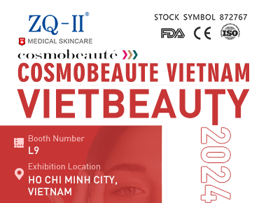 The Vietbeauty x Cosmobeauté Vietnam 2024: ZQ-II کی طبی جلد کی دیکھ بھال کی جھلکیاں